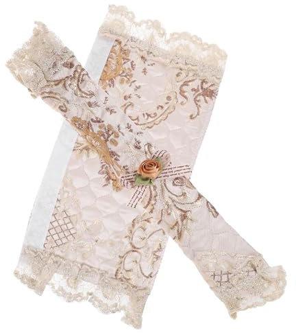 DIYEAH Copri Maniglie Per Frigorifero e Cassetto Ricamato, Protezione Decorativa Lavabile Per Elettrodomestici Da Cucina, Set, Stile Casuale, Comfort Termico e Facile Installazione