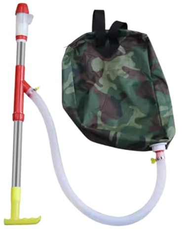 Sdlnklm Épandeur Portable à Dos, Distributeur de Fumier Manuel, Outil Multifonctionnel Adapté Aux Matériaux Utilisés pour L'épandage, Tube métallique Simple
