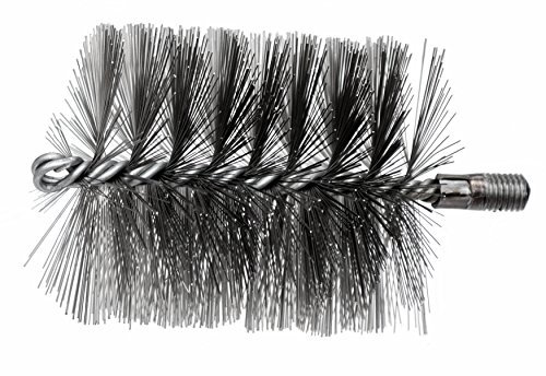 Cepillo para caldera de calefacción, cepillo para horno, cepillo de tubos, escoba de chimenea, escoba de extracción (70)