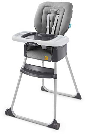 Century Dine On 4-in-1 High Chair, Grows with Child with 4 Modes, Metro