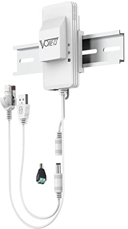 VONETS Dual Band 2,4GHz/5GHz WLAN Bridge Router Wireless Repeater WiFi Ethernet Adapter Hotspot Signalabdeckung, AC1200, DC/USB betrieben für DVR Überwachungskamera VAP11AC mit Smart Cooling Fan