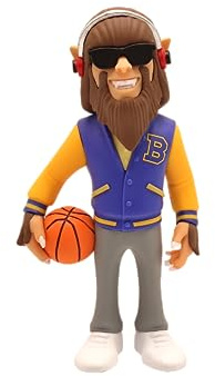 Bandai Minix Michael J Fox Model | Collectable Scott Howard Figure From The Teen Wolf Film | Bandai Minix Film Toys Range | Collect Your Favourite Teen Wolf Figures | Teen Wolf Movie Merchandise