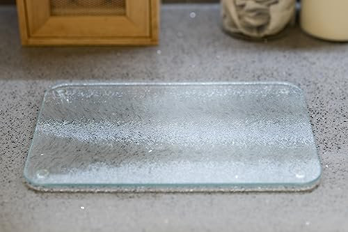 Wilson & Ball Chinchilla Glass Chopping Board - 30cm x 20cm