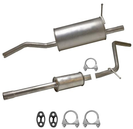 Ferroz Export Ersatz für DACIA SANDERO 1.4 1.6 ab. Bj. 2008-2017 Schalldämpfer Komplette Auspuffanlage Auspuff