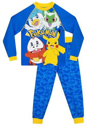 Pokemon Boys Pyjamas - Snuggle Fit , Multicoloured, 5-6 Years