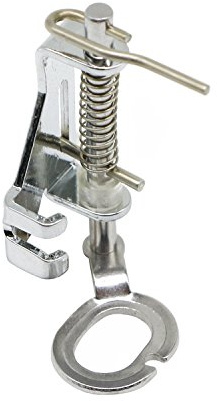 Large Metal Darning/Free Motion Sewing Machine Presser Foot - Fits All Low Shank Singer, Brother, Babylock, Euro-Pro, Janome, Kenmore, White, Juki, New Home, Simplicity, Elna and More.