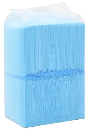 vidaXL 100x Hunde Toilettenmatte Toiletten Pads Welpentoilette Training Welpenunterlage Trainingsunterlagen für Welpen Puppy 45x33 cm Vliesstoff