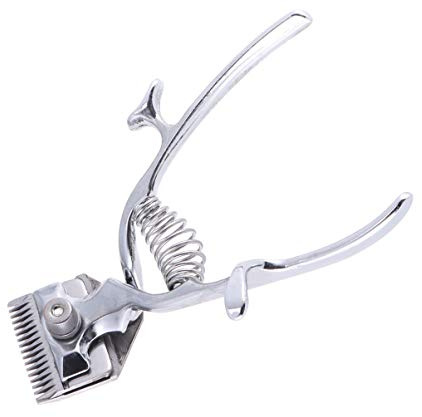 Mobestech Eco-Friendly Manual Hair Clippers Classic Old School Barber Clippers Non Electric Stainless Steel for Men Pet Grooming 5.9 Inch