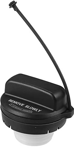 A ABSOPRO Coche Combustible Tanque Relleno Tapa Cubierta para Honda Civic - 1uds Negro