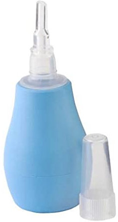 Baby Nose Cleaner Nasal Aspirator Clearer Bulb Blue