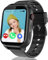 Puhiuyoi 4G Kids Smart Watch, GPS Smartwatch Boys Girls with1.85 inch HD Video & Phone Call, IP68 Kids GPS Watch with Real-time Locating, SOS School Mode, Great Gifts for Teens Aged 4-12 (Black-GPS)