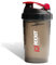 ROCKITZ Protein Shaker | garantiert auslaufsicher | patentiertes Mischsystem | Shaker Proteinpulver - Eiweiß Shaker | Made in Germany | Fitness Trinkflasche | BPA frei (Schwarz | Rot, 650ml)