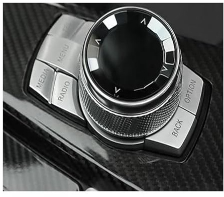 Bilinteriör För BMW 3 4 Series Gt F34 F31 F30 F35 F33 F36 F32 Bil Center Kontroll Multimedia Knappar Switch Knop Auto Cover Stickers(C)