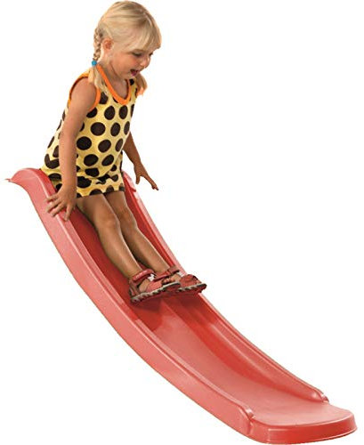 Demmelhuber Babyrutsche Slide 1,20 m für Spielturm mit Podesthöhe 0,60 m Kinderrutsche Anbaurutsche Gartenrutsche