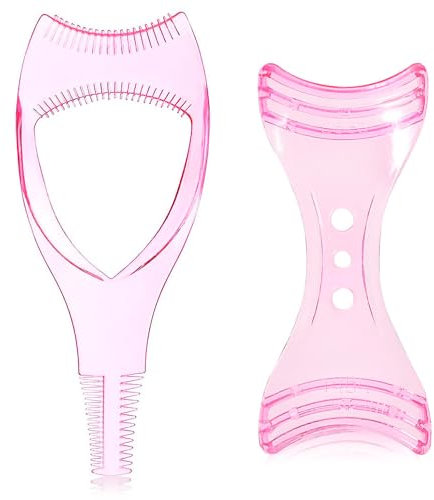2 Pcs Mascara Shield Applicator 3 IN 1 Mascara Shield Lash Buddy Eyelash Guard Applicator Guide Tool for Lashes Natural Look Make Up