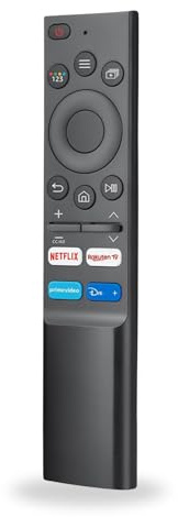 Universal för Samsung Smart TV-fjärrkontroll, senaste uppdaterade infraröda samlingsfjärrkontrollen med 4 snabbtangenter snabbknappar Allt i ett