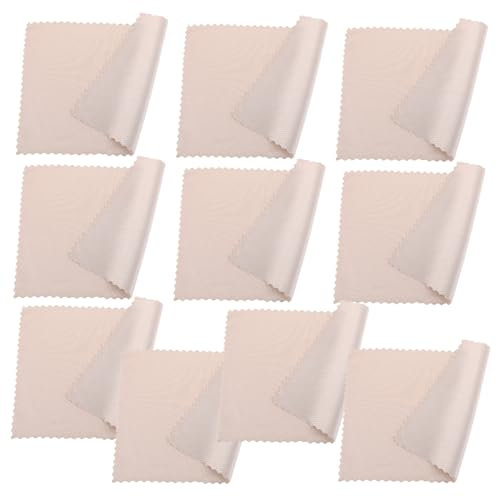OATIPHO 10pezzi Panni Per Pulizia Asciugamani Da Cucina Super Assorbenti e Antiaderenti Per Lavaggio Piatti Pulizia Mobili e Auto Color Da Zucchero