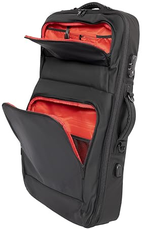 DJBAG – Sac professionnel et sac à dos, un équipement spécialement conçu pour DJ | Équipe de scène au travail ou en voyage. Design tendance, Noir , URBAN BACKPACK, Sacs à dos de voyage