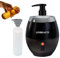 LINBEAUTI Massage Oil Heater with an Oil Bottle Dispenser for Heating Liquids Such as Essential Oils, lotions and Shower gels for Home, Professional Salons, spa Massage (Black)
