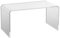 VEVOR Beistelltisch 813 x 401 x 414 mm, U-förmiger Acryltisch Beistelltisch, Transparenter Couchtisch für Getränke, Essen, Snacks, Verwendet im Wohnzimmer, Schlafzimmer, Arbeitszimmer usw.