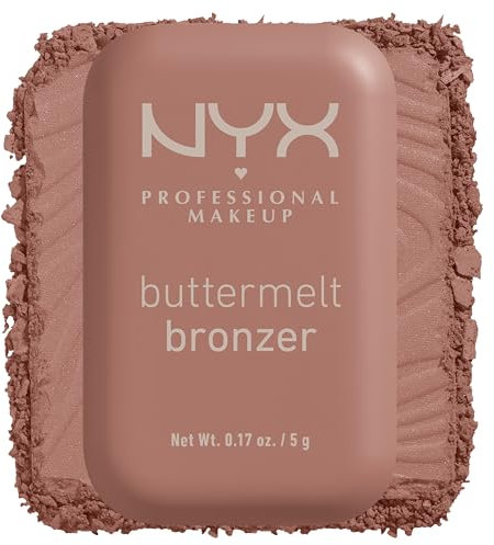 NYX PROFESSIONAL MAKEUP - Bronzeur Crème - Utilisation Corps et Visage - Buttermelt Bronzer, Teinte : Desserve Butta