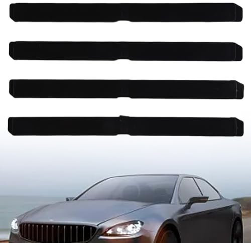 HpLive Juego de 4 cubiertas de techo para Opel Astra H 51 87 877 51 87 878 portaequipajes de plástico