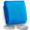 HAFIX® Solarplane Cover für runde und eckige Pools. Poolplane Solarpoolheizer in blau. Solarabdeckplane Solarfolie zuschneidbar 120µm. (450x220 cm)