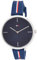Tommy Hilfiger Analog Quarzuhr für Damen mit Marinblaues Silikonarmband - 1782154