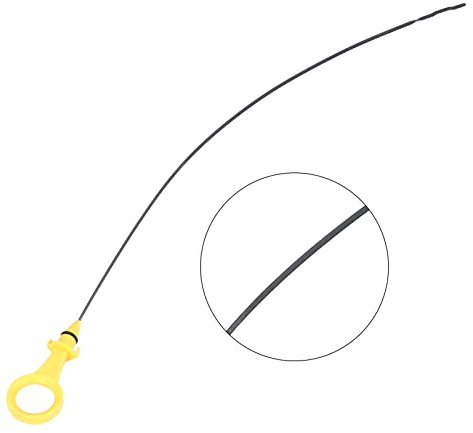 Oumefar Motorölmessstab ABS Edelstahl Ölmessstab Tragbarer Ölmessstab für A3 A4 A5 A6 Q3 Q5 TT 2.0
