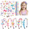 Kit de Fabrication de Bandeaux pour Filles, Kit de Bricolage pour Cheveux, Jouets Bricolage & Cadeau Anniversaire pour Fille Bandeaux Capillaires pour Filles Jouets pour Les Filles de 6 à 12 Ans