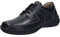 Josef Seibel Herren Bequemschuhe New Anvers 08,Weite K (Extra weit),Wechselfußbett,Schnuerung,lace-up Shoes,Low-tie,schwarz,43 EU