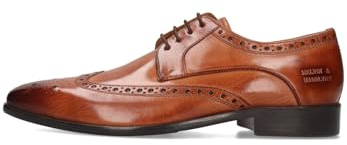 Melvin & Hamilton Derby Schuhe Herren Lewis 3 Braun 43