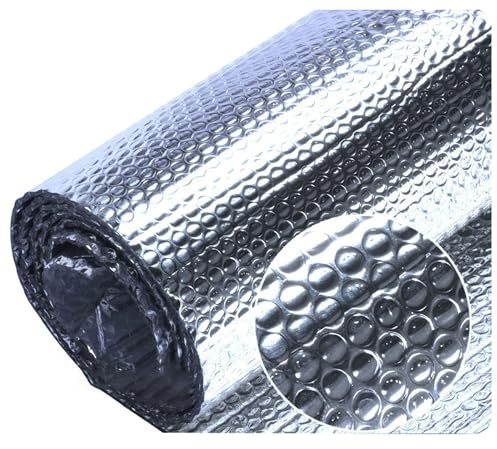 Pannelli Isolanti per Interni Rotolo Riflettente per Termosifoni Pannelli Coibentati Termoriflettenti per Termosifoni Pannelli Isolanti Termici per Porte Finestre Pavimenti Tetti ( Size : 1x1m )