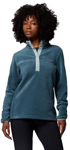 Columbia Benton Springs Half Snap Pull Over 2 - Sudadera de Forro Polar para Mujer (Paquete de 1)