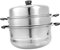 OKUMEYR 1 Jeu Amphore ustensile de cuisine multicuiseurs marmites levre Marmite à soupe pot vapeur domestique Poêle panier de marmite à vapeur cuiseur à vapeur de légumes Acier inoxydable