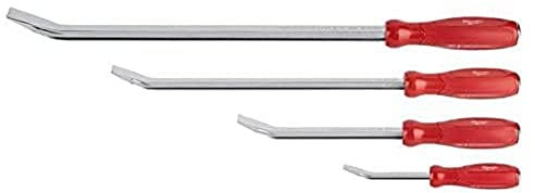 Milwaukee - Juego de 4 palancas de 200, 300, 450 y 610mm - 4pc Pry Bar Set 4pc pry bar set. 8' inch, 12' inch, 18' inch, 24' inch