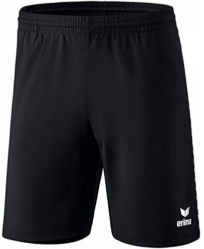 Erima Unisex Kinder Fußball Trainingsshort (3151805), schwarz, 164