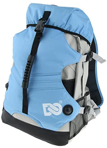 F Fityle Quad Skate Und Inline Skate Sport Rucksack, Premium Tasche, Um EIS/Rollen/Inline Skating Und Sportgeräte zu, Blau