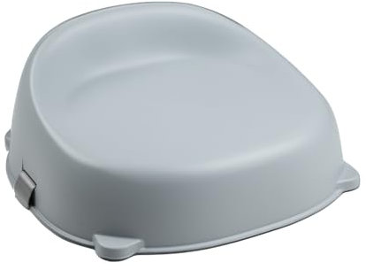 Thermobaby - Sitzerhöhung Stuhl EASY - Stuhlerhöhung ab 3 bis 6 Jahren (oder bis 30 kg) - Bequem & Komfortabel - Leicht & Transportabel - Einfache Einrichtung - Grau Charme