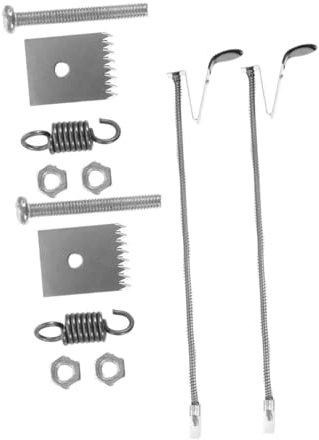 Yardenfun Set di Accessori per Legatrice per Piante 2 Pezzi Lame, e Perni in Acciaio per Macchine Utensili di Legatura Manuale, Kit Compatibile per Giardinaggio e Legatura