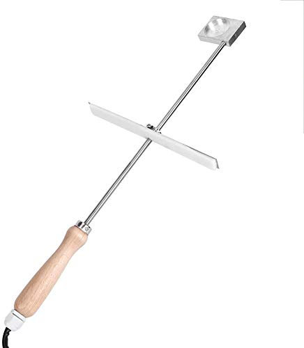 AUNMAS Edelstahl Bienenverdampfer, 48.5cm/19.1in 150W Bienen Verdampfer Oxalsäure Varroa-Milben Behandlung Heizung Verdampfer Bienenzucht Sterilisation Tool für Garten Imker Sterilisationswerkzeug