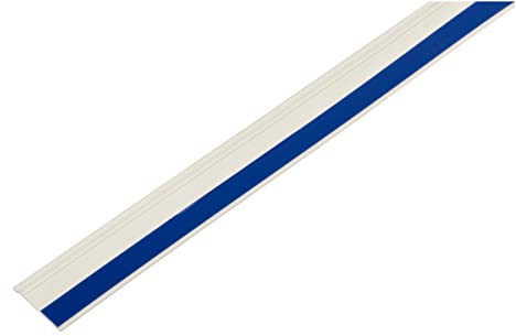 Schellenberg 66405 fönsterlist, självhäftande vit med mjuk läpp 30 x 1,5 mm, 50 m, plattlist av flexibel PVC, blandning av fogar och övergångar på fönster, skåp eller dörrar