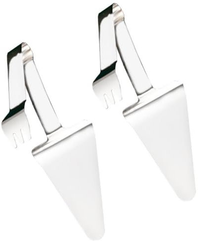 HOLIDYOYO 2pezzi Spatola Per Pizza Resistente Paletta Per Pizza e Formaggio Paletta Per Torte Per Uso Domestico Leggera Antiruggine Facile Da Pulire e Conservare Per Famiglie Cucine Ristoran