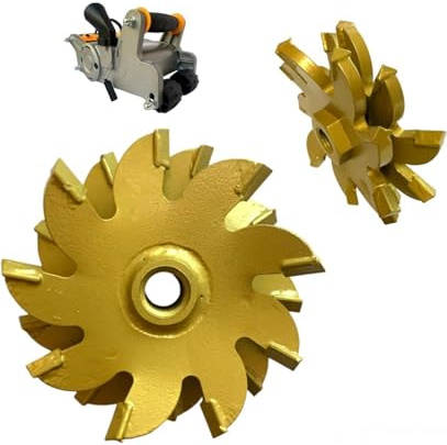 Fresa di Ricambio 80x35 mm per Scanalatrice e Tracciatrice da Muro – Lama per Pareti in Lega – Compatibile con Scanalatori Elettrici per Muri e Pareti – Colore Casuale – 1 Pezzo