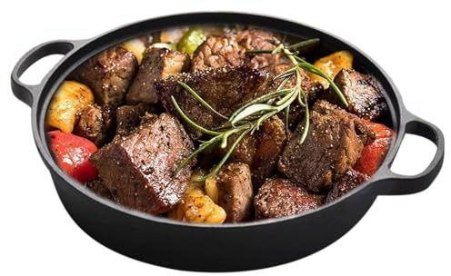 Sartén antiadherente | Sartén para tortilla con tapa para estufas | Mango aislante del calor, sartén para tortillas, filetes, cena, aperitivos, desayuno