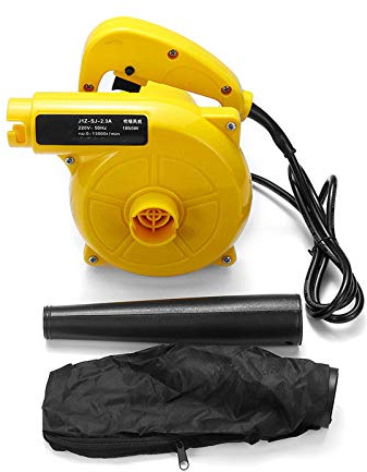 Souffleur Feuille sans Fil Souffleur d'air électrique Portable Portable Poussière de Poche Ventilateur Spray Vapeur Voiture Jardin Studio Feuille soufflage