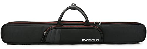 Chehery Soprano Saxophone Clarinet Case for EWI SOLO/USB/5000/4000S Portable Digital Wind Instrument Backpack Electronic Wind Instrument Bag, Storage Instrument Accessories