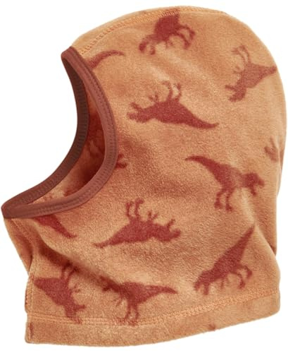 Playshoes Bonnet Unisexe pour Enfant Dinos, Ocre, Taille Unique