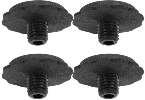 SAFIGLE 4 Pièces Embouts De Parapluie Pliants Avec Rondelles Filetés 8Mm Protecteurs De Pointe Accessoires De Réparation Pour Parapluie Compact