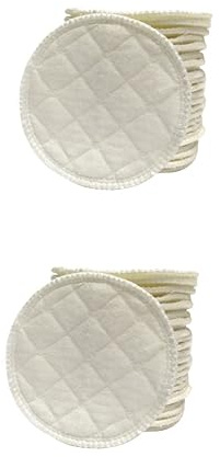 VICASKY 24pcs Reusable Washable Cotton Breast Pads for Breastfeeding Moms Postpartum Essentials Nursing Pads Breastfeeding Lactating